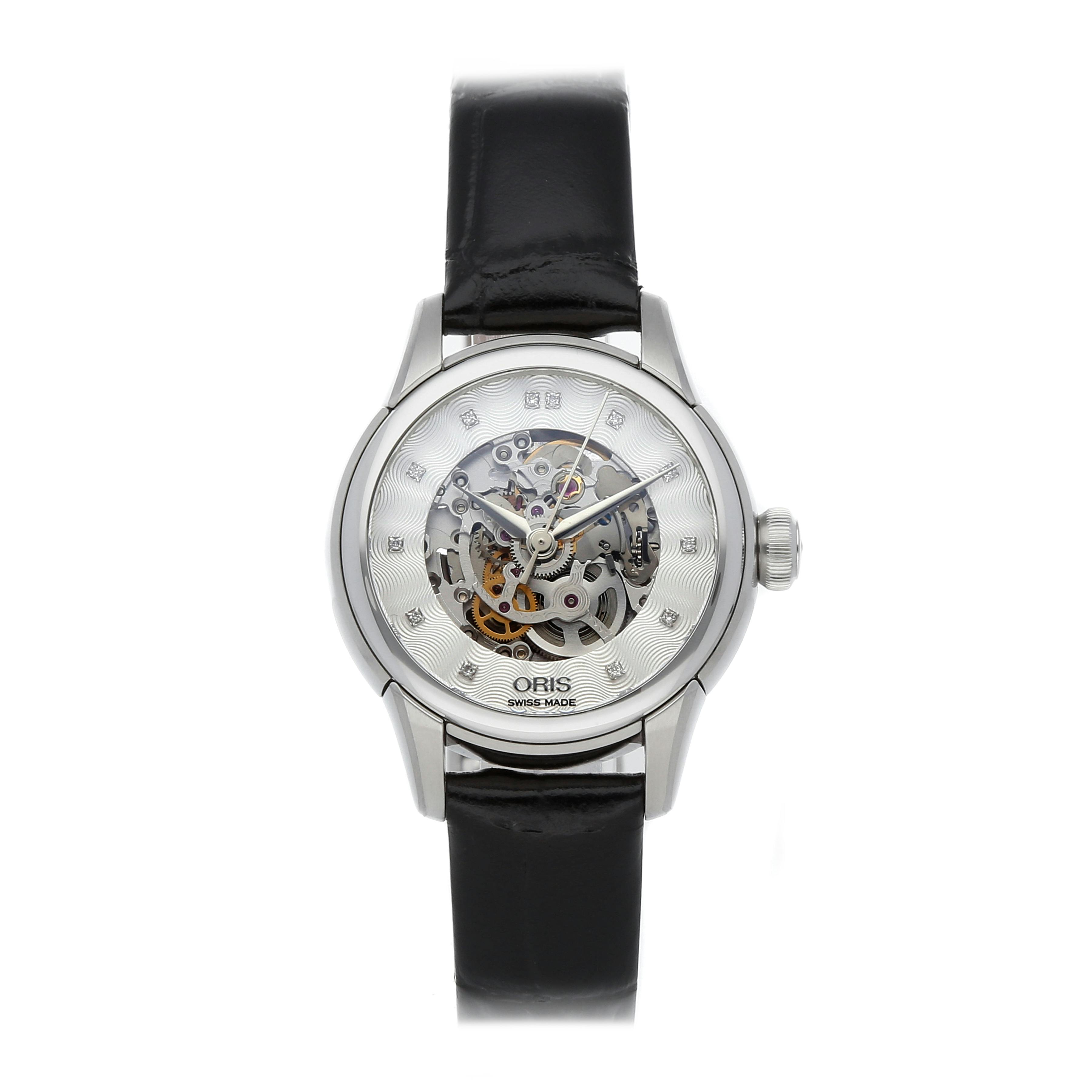 Oris Artelier Skeleton Diamonds 01 560 7687 4019 07 5 14 60FC